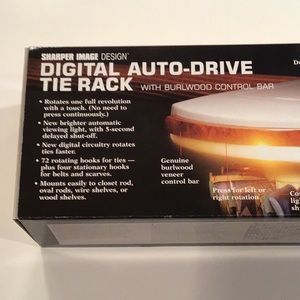 Power Tie & Belt Rack